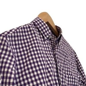 Jcrew purple check extra small button down